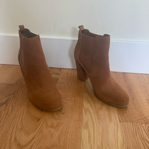 Michael Kors Suede Ankle Boots Tobacco 9